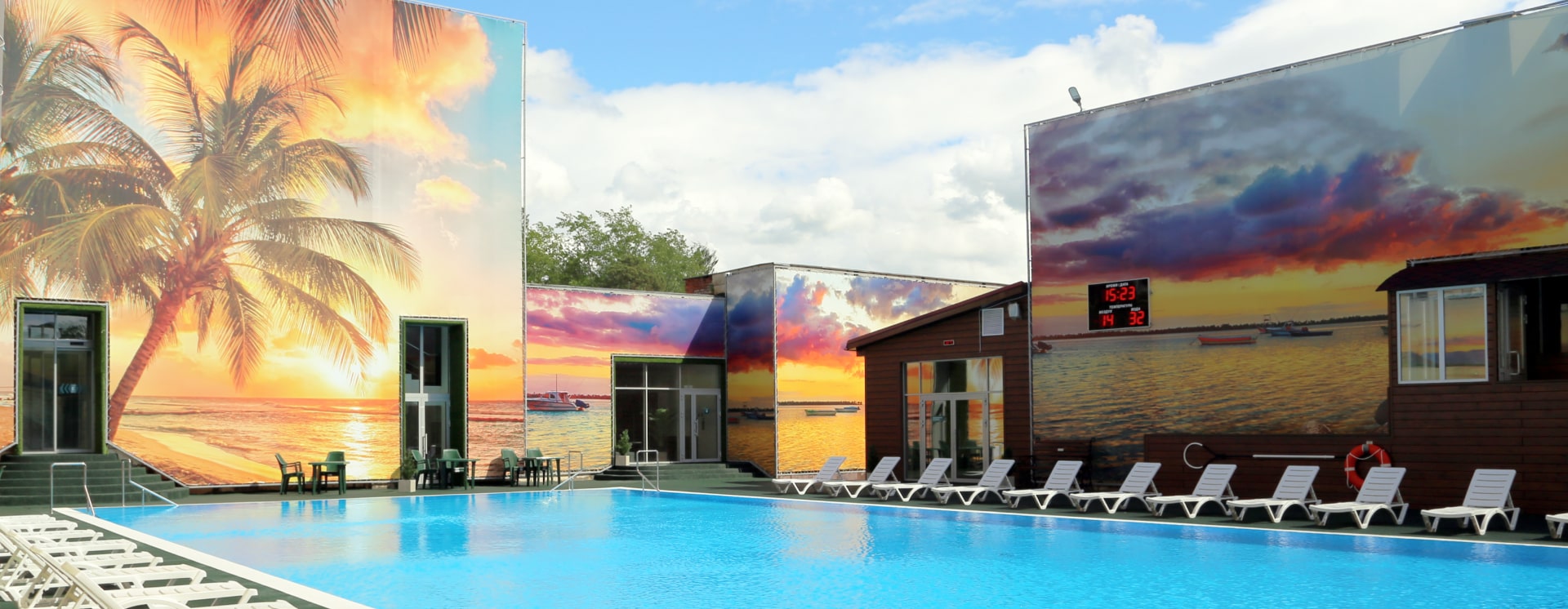 Оформление спа-центра